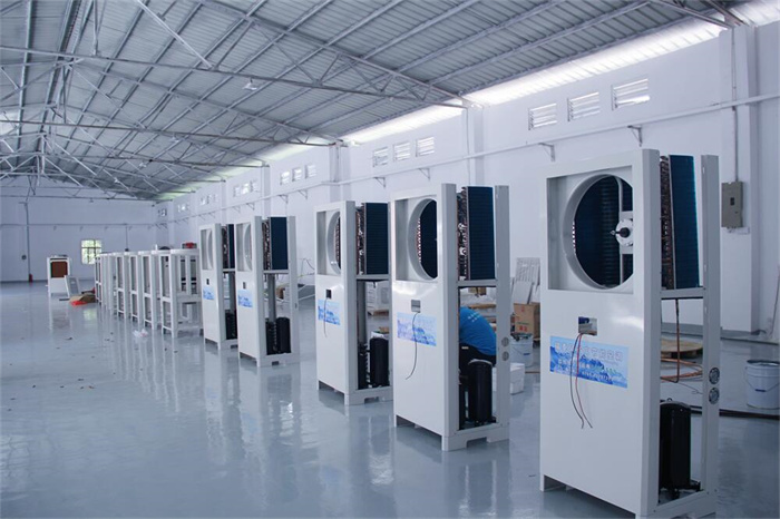 硅膠廠降溫可以用工業(yè)省電空調(diào)嗎